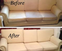 sofa & carpet shampoo cleaning services 0