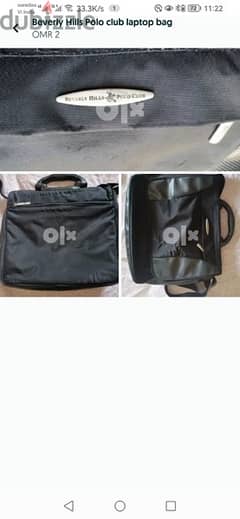 laptop and hand bag
