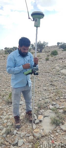 Land Surveyor with GPS & Total Station