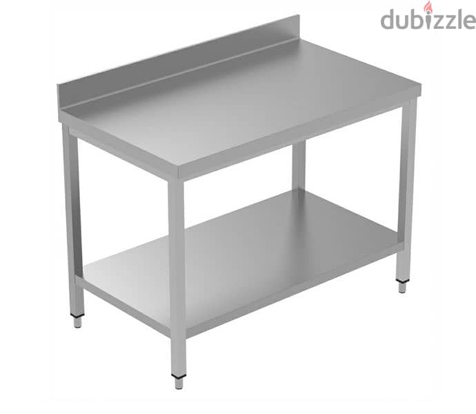 customising stainless steel table for coffie shop & home kitchen 1