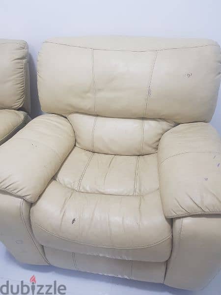 sofa 3+ 2 single recliner 2