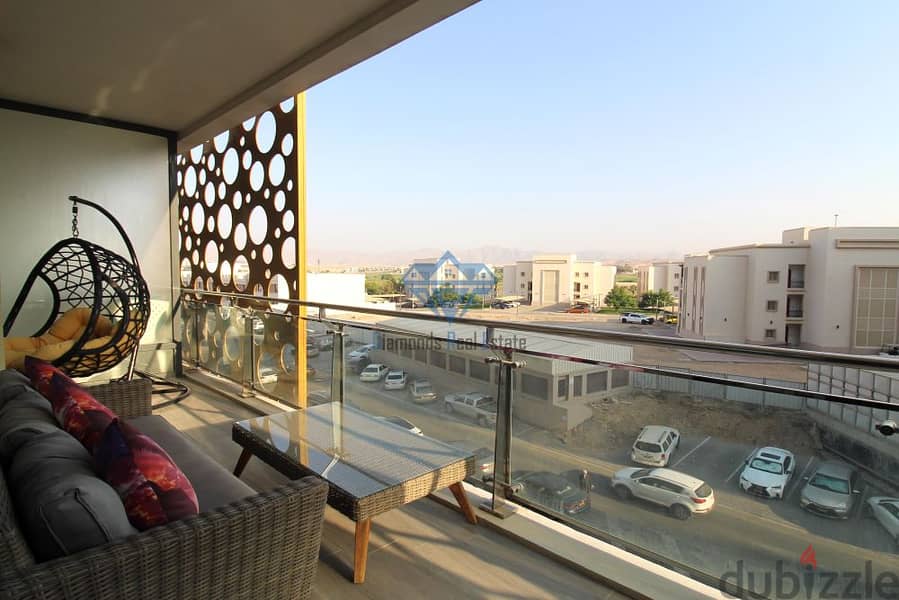 #REF1031  Luxurious fully Furnished 1BHK flat for rent muscat hills 1