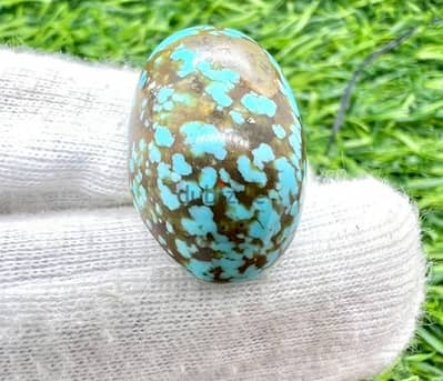 حجر فيروز قبة طبيعي natural turquoise feroza