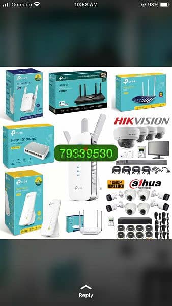 We do all type of CCTV Cameras  HD Turbo Hikvision