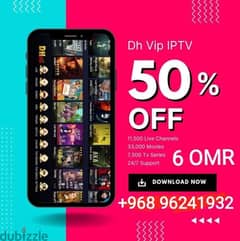 Dh Plus Vip IP TV Subscription 
13,000 Live Channels 0
