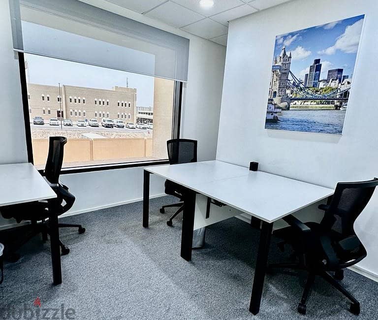 3 Desk Office Space in Business Centre close to Muscat Hills 3