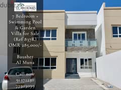 Luxurious 6 Bedrooms Villa for Sale in Bosher Al Muna REF:837R