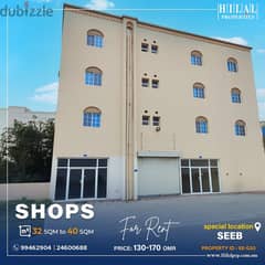 SPACIOUS COMMERCIAL SHOPS AVAILABLE FOR RENT