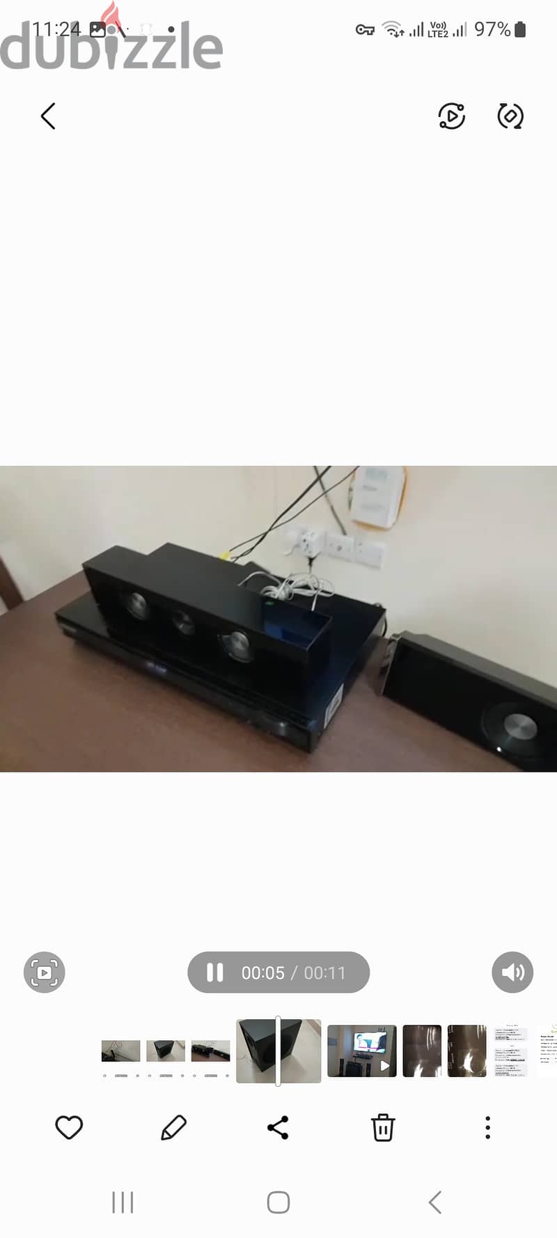 Samsung Speaker and Home theater and DVD system 2