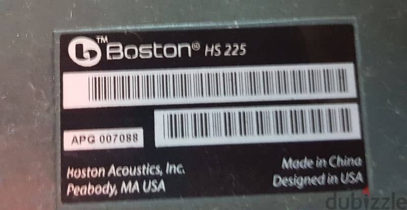 Boston acoustics hi quality center channel speaker 2