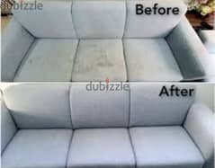 Sofa shampooing cleaning