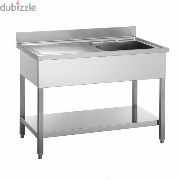 customising ss sink double  for home & coffie shop 1