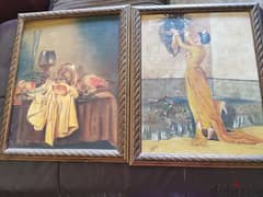 2 nice pictures painting,