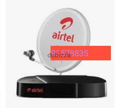 New Airtel Digital HD Receiver with 6months malyalam tamil