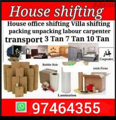all Oman house and office shifting