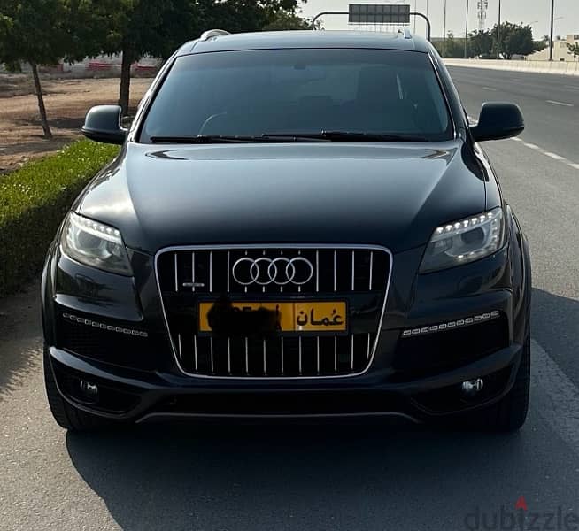 Q7 Audi 2013 model for sale with serious buyers can contact 0