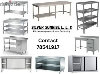 manufacturing stainless steel table for coffie shop& home kitchen