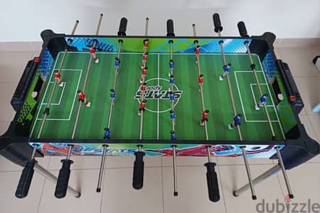 Foosball from ToysRUs. 32" (82cm×42cm)