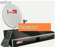 New Airtel Digital HD Receiver with 6months malyalam tamil