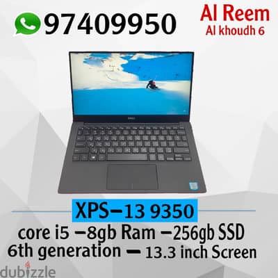 DELL XPS CORE I5 8GB RAM 256GB SSD