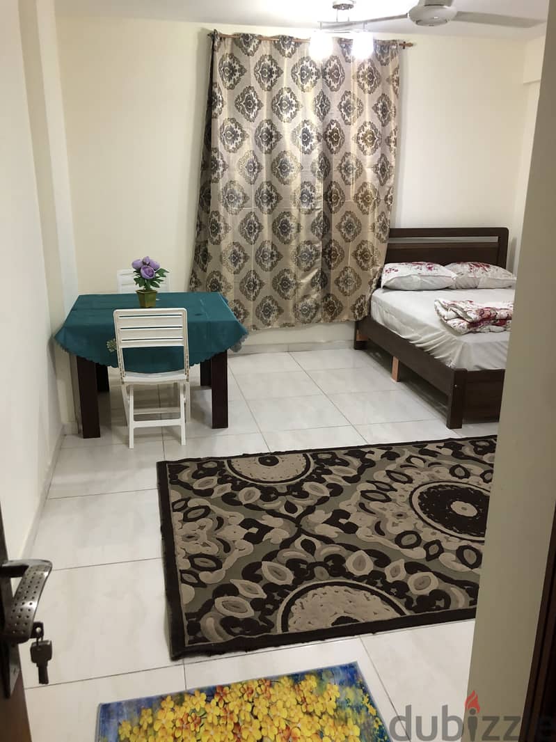 Fully Furnished  Room For Rent in Ghubra South Opposite Emirates 4