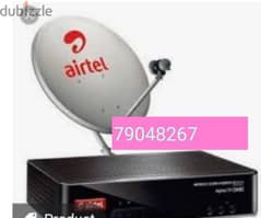 New Airtel Digital HD Receiver with 6months malyalam