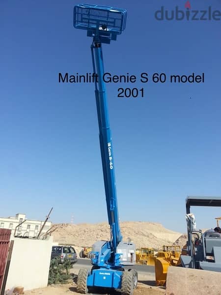 Genie Mainlift 18 m height model 2001 1