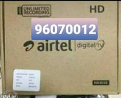 Airtel new Hd Recvier with subscription 0