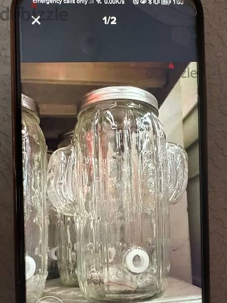 Glass Jar with tap 1