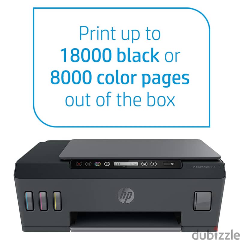 HP Smart Tank 515 Printer Wireless, Print, Scan, Copy, All In One Prin 4