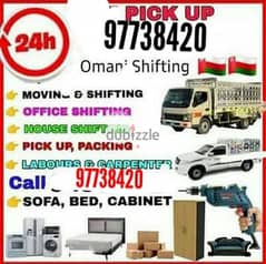 house  villa office shifting furniture fixing and tarnsport