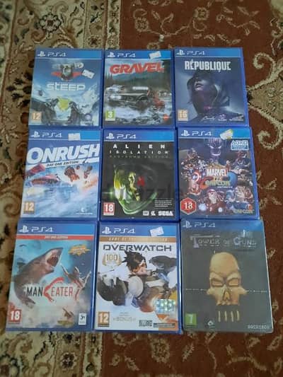 Ps4 games/العاب ps4