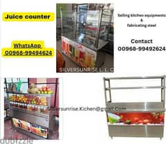 manufacturing ss juice counter