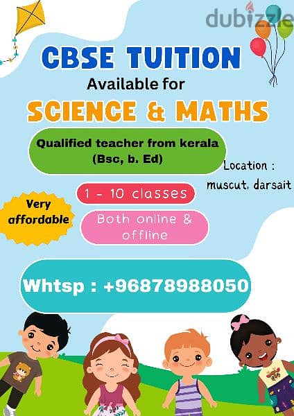cbse tuition by qualified teacher 0