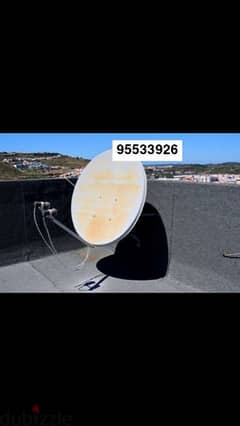 all antenna satellite dish fixing repring installation selling TV fixi