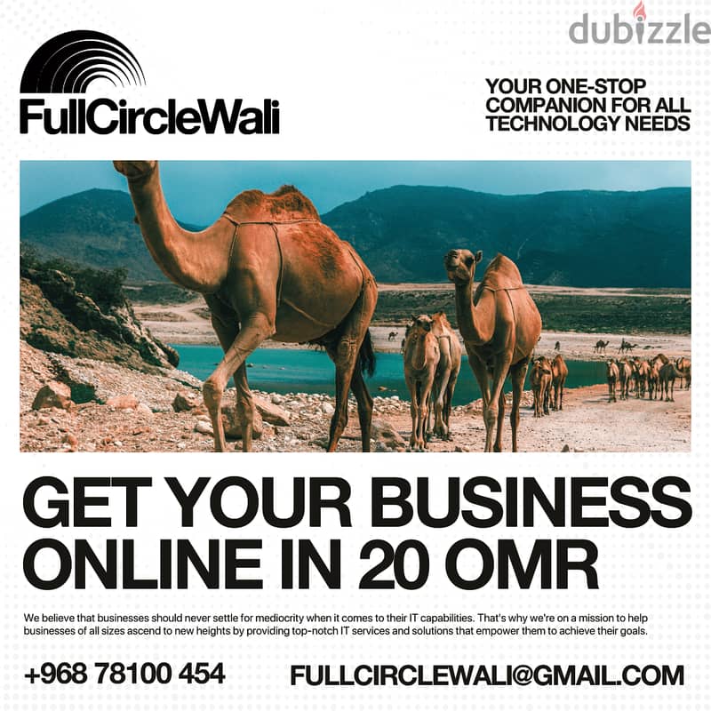 GET A FULLY FINISHED WEBSITE IN 20 OMR 2