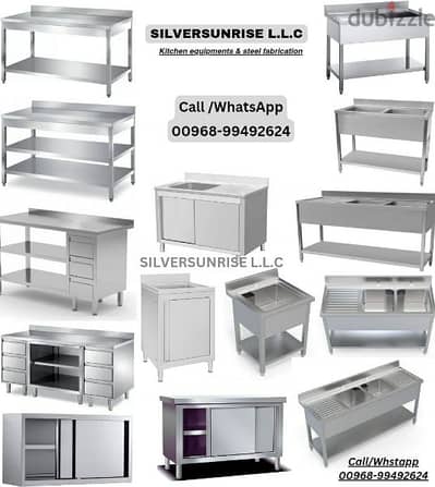 manufacturing Ss sink & table  for restaurant & home kitchens