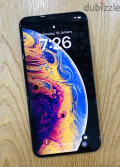 iPhone XS Max (256GB Silver White) Excellent Condition. +968 94077314 0