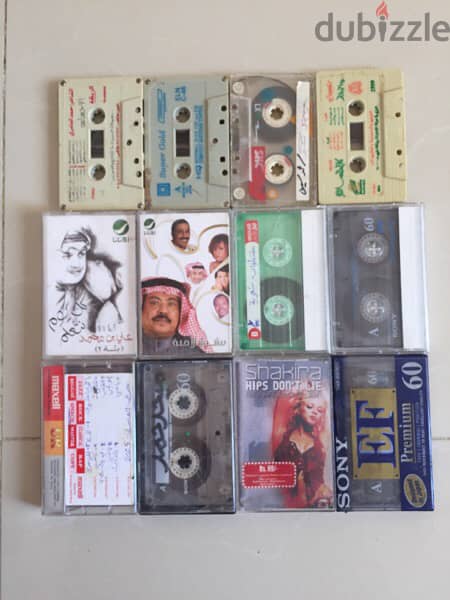 أشرطة صوتيه للبيع /audio cassettes for sale 0
