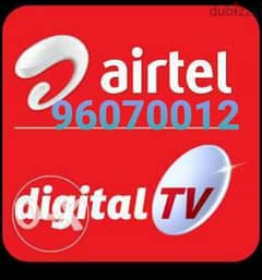 Airtel New HD recvier with subscription