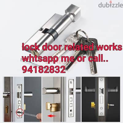 locksmith service all kind door locks open fix repair