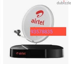 New,HD Airtel Receiver & subscription free six Months tamil