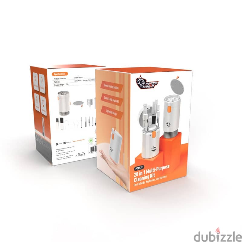 Porodo Gaming 20IN1 Multipurpose cleaning kit PDX539 (Brand-New) 2