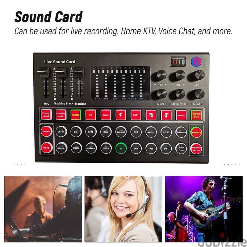 Professional Digital Sound Card M9 (Brand-New) 1