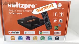 4k Android TV box with 1 year subscription