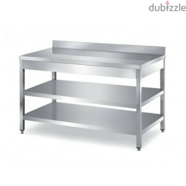 fabricating stainless steel table for coffie shop & home 1