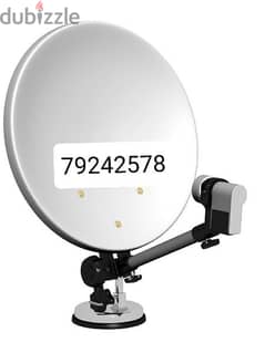 satellite dish nileset arabset airtel dishtv fixing repairing selling