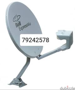 nileset arabset dishtv airtel pakset asiaset satellite dish fixing 0
