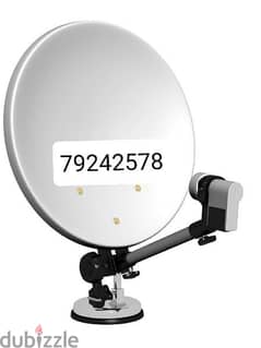 nileset arabset dishtv airtel satellite dish installation & selling 0