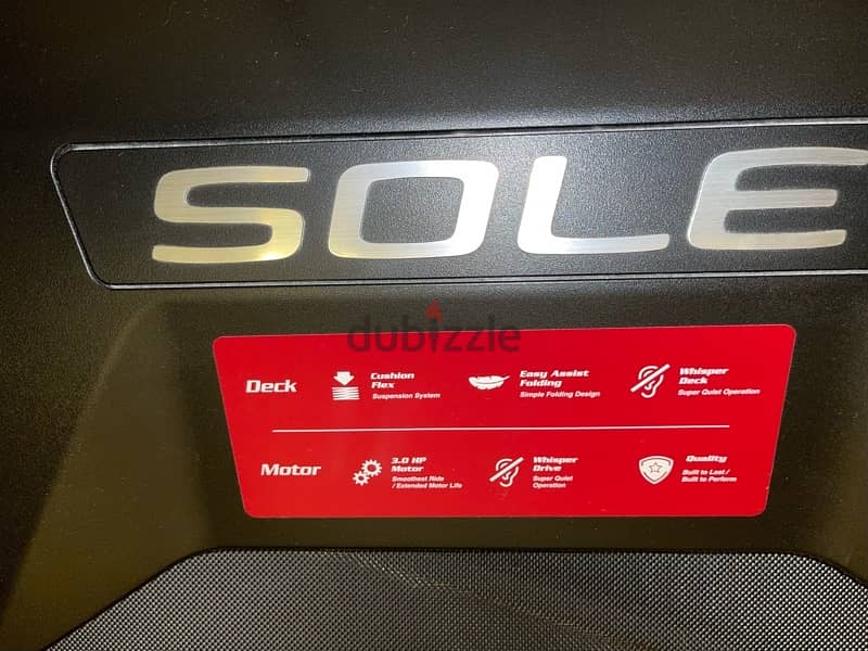Sole F63 Treadmill(almost new). 3
